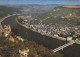 AK 209221 GERMANY - Traben-Trabach / Mosel Mit Ruine Grevenburg - Traben-Trarbach