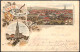 1897 MÜLHAUSEN-Litho, Briefmarke Gestempelt Mit TPO Straßburg - Mülhaus I- 1892/56 - Mühlhausen