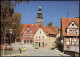 Lauf A.d.Pegnitz Ortsansicht Mit Personen, Geschäft, Kneipe, Autos 1980 - Lauf