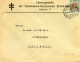 Fürsorgestelle Der Tuberkulose Kommission Zuriche Stadt 1924 Pour Adliswil - Timbre De Franchise  N°30 - Franchigia