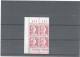 BANDE PUB -N°1011 -TYPE MULLER -15f ROSE  BLOC DE 4 N**PUB -JIF / X PEN WATERMAN -MAURY 280b - Unused Stamps