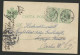 01296*RUMÄNIEN*ROMANIA*CARTA POSTALA*POSTAL STATIONARY*JASSY TO GERMANY*ADDITIONAL POSTAGE STAMP*1903 - Covers & Documents