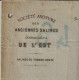 1875 ENTETE ANCIENNES SALINE DOMANIALES De L’Est Franche Comté Montsorot COMPTE DE SACHERIE >Etoile (Drome) B.E.V.HIST. - 1800 – 1899