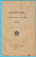 NASTAVNI PLAN ZA DJEVOJAČKI INSTITUT CARICE MARIJE NA CETINJU - Montenegro Antique Book (1894) * Cetinje Crna Gora RRRR - Slav Languages