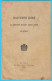 NASTAVNI PLAN ZA DJEVOJAČKI INSTITUT CARICE MARIJE NA CETINJU - Montenegro Antique Book (1894) * Cetinje Crna Gora RRRR - Slavische Talen