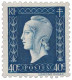 France 1944-1945 N°YT 684-685-686-691 MNH** Marianne De Dulac - 1944-45 Marianne Of Dulac