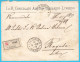 CONSOLATO AUSTRO-UNGARICO LIVORNO Raccomandata D'epoca Viaggiata Nel 1889. *Registered Letter*.Austria-Hungary Consulate - Other & Unclassified