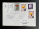 MONACO 1979 REGISTERED LETTER MONTE CARLO TO LUXEMBURG 15-02-1979 AANGETEKEND RECOMMANDEE - Cartas & Documentos