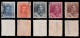 SPAIN.1922-30.ALFONSO XIII VAQUER.Edifil 310-317A.FINE USED.Complete - Oblitérés