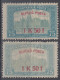 Hungary 1918 ⁕ Airmail Overprint Mi.210 ⁕ 2v Unused (MH & No Gum ) - Used Stamps