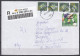 Republika Srpska BiH Serbian Republic 2008 - 2010 Prijedor ⁕ 4 Used Cover Registered Mail - Bosnie-Herzegovine