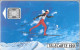 CARTE²°-PUBLIC-50U-F205 A-SC4--11/91-SKI DE FOND--9 N° NOIRS LASER-N°C1C034855-UTILISE -TBE- - 1991