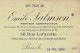 1920 ENTETE EMiLE SALMSON LES FILS DE INGENIEUR CONSTRUCTEUR PARIS V; HIST. > Monoyer Debary Maitre  Forges Vers (Somme) - 1900 – 1949