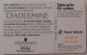 DIADERMINE BIO COHESION - Creme Anti Age - Télécarte 50 Unités Utilisée / Tirage 1500 Exemplaires - 50 Unités   