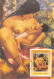 Delcampe - CM - Peintres De Polynésie (4 Cartes), Oblit PJ 9/12/92 - Cartes-maximum