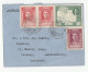 1949 IRAN Cover MAP VICTORY Stamps To GB - Irán