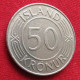 Iceland 50 Kronur 1973 Islandia Islande Island Ijsland W ºº - Islanda