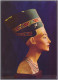 Bust Of Queen Nefertiti, The Great Royal Wife Of The Egyptian Pharaoh Akhenaten, Archaeology, Egyptology Egypt Post Card - Archeologia
