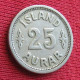 Iceland  25 Aurar 1923 Islandia Islande Island Ijsland W ºº - Islandia