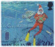 ICS Learning System, Santa Scuba Diving, Santa Diving The MV Capt. Fish, Ship, Princess Diana, Express Mail Cover - Tauchen