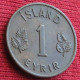 Iceland 1 Eyrir 1957 Islande Islandia Islanda  W ºº - Iceland