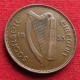 Ireland 1/2 Penny Half 1933 Pig  Irlanda Irlande Ierland Eire W ºº - Irlanda