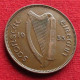 Ireland 1/2 Penny Half 1933 Pig  Irlanda Irlande Ierland Eire W ºº - Irland