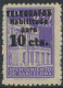 España - Barcelona - Telégrafos 1942-1945 (edifil 17) - Barcelona