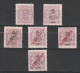 Macau Macao Carlos 10r & Overprint And Surcharge. MH/No Gum. Fine - Ungebraucht