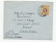 1934 HONG KONG Via 'MAIL BOAT CONTE ROSSA' To GB Cover Stamps Liner Ship China - Cartas & Documentos