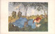 ILLUSTRATEUR - Somoff - La Dame En Bleu - Illustrateur Russe - Carte Postale Ancienne - Other & Unclassified