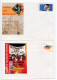 Germany 1997-2001 11 Mint Postal Envelopes Mostly With Illustrated Cachets For Philatelic Exhibitions - Enveloppes - Neuves