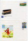 Germany 1997-2001 11 Mint Postal Envelopes Mostly With Illustrated Cachets For Philatelic Exhibitions - Covers - Mint