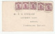 1930s CHINA Pahsien Chungking COVER To Convention Lodge Keswick GB Multi Sailing Ship Stamps - 1912-1949 République