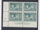 4x Canada G Over Print Stamps; Block Of 4 #O24 - 50c Guide Value = $40.00 - Overprinted