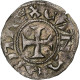 République De Gênes, Denier, 1139-1339, Gênes, Billon, TTB+ - Genova