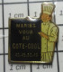 511D Pin's Pins / Beau Et Rare / ALIMENTATION / RESTAURANT CHEF TOQUE MARIEZ VOUS AU COTE-COOL - Lebensmittel