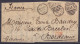 L. Affr. 2x 3d (paire) Càd "TORQUAY /NO 12/ 1872" Pour BORDEAUX - Càd Entrée "ANGL. AMB. CALAIS N°?" - (PD) (au Dos: Càd - Marques D'entrées