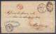 L. Datée 6 Décembre 1872 De LONDON Affr. 3d Càd "C H / LONDON /DE 6/ 72" Pour BORDEAUX - Càd Entrée "ANGL. AMB. CALAIS N - Entry Postmarks