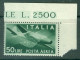 Italie   Yvert  PA  120  Ou Sassone A 132   * * TB  Coin De Feuille   - Airmail