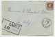 FRANCE  PETAIN 1FR50 SEUL LETTRE REC LURE 22.4.1944 HAUTE SAONE ADRESSEE MARECHAL PETAIN A VICHY + VERSO - 1941-42 Pétain