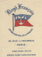 1909  NAVIGATION PECHE OFFICE CENTRAL DE LA MARINE Paris Lloyd Français Pour G.Monier Armateur Bordeaux  V.HISTORQUE - 1800 – 1899