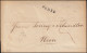 Ungarn Vorphilatelie Brief Zweizeiler PESTH Vom 3.12.1845 Nach WIEN 5.12. - ...-1867 Prephilately