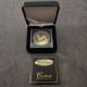 COFFRET GOLDEN ENIGMA 1000 FRANCS CFA ARGENT 2015 SPRINGBOK GABON 1 OZ SILVER999 - Gabón