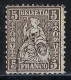 SUISSE Ca. 1881: Le ZNr. 45, Obl. CAD - Gebruikt