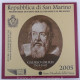 Euro, Saint Marin , San Marino, 2 Euro 2005, Galileo Galilei - San Marino