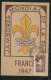 FDC Carte Postale R.Barthélémy Paris Maximum à Moisson Jamboree De La Paix Le 09/08/1947 Le N° 787 B/TB Soldé ! ! ! - ....-1949