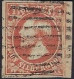 Luxembourg - Luxemburg - Timbres - 1852  Guillaume  III   Cachet Barres   Certifié     Michel 2 - 1852 Guillermo III