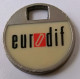 Jeton De Caddie - EURODIF - En Métal - (1) - - Einkaufswagen-Chips (EKW)