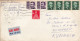 HISTORICAL DOCUMENTS  REGISTERED   COVERS  NICE FRANKING   1969 USA - Covers & Documents